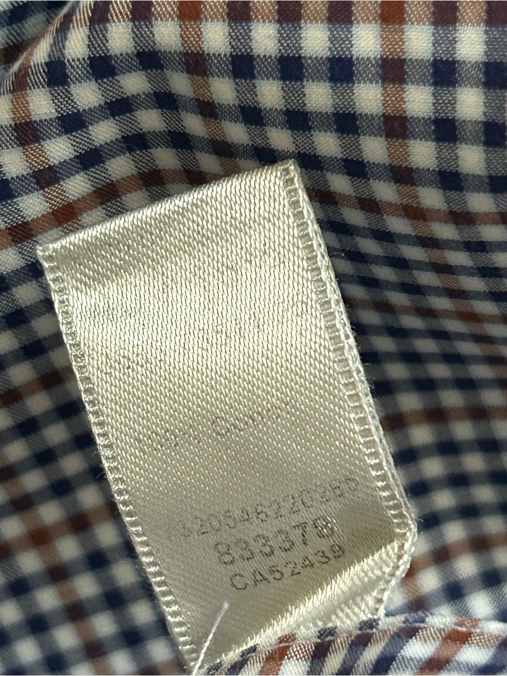 Eton Slim Micro-Check Long Sleeve Button Down Shirt - Picture 4 of 7